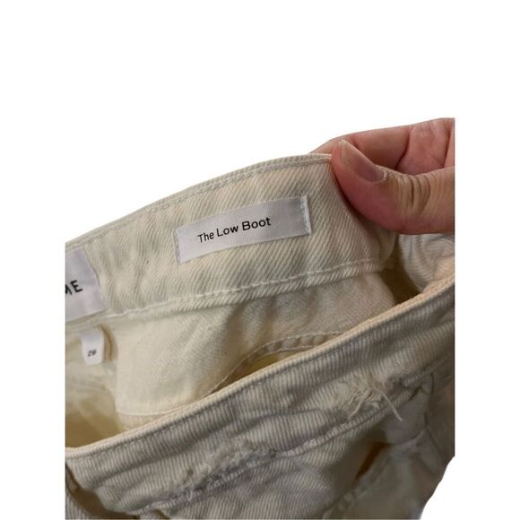 Frame Off White The Low Boot Distressed Jeans Size 29‎ - Picture 11 of 14